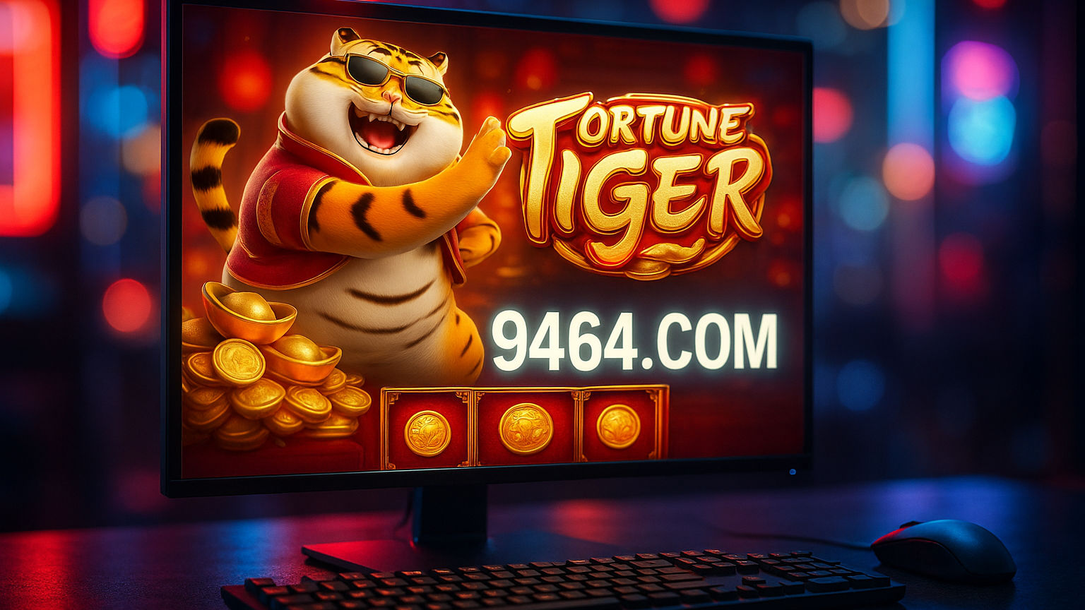Fortune Tiger é um jogo imperdível no 9464.COM Casino