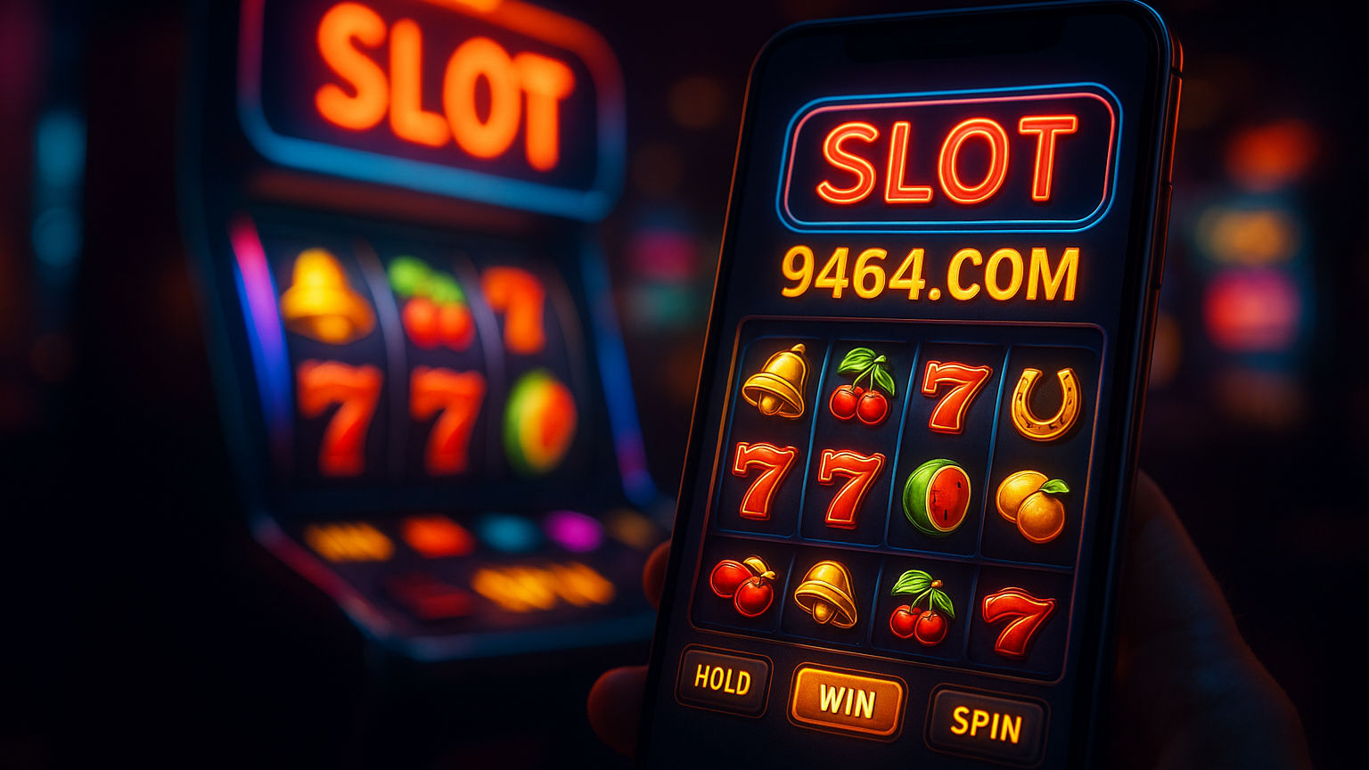 Explore o mundo das slot machines no 9464.COM Casino